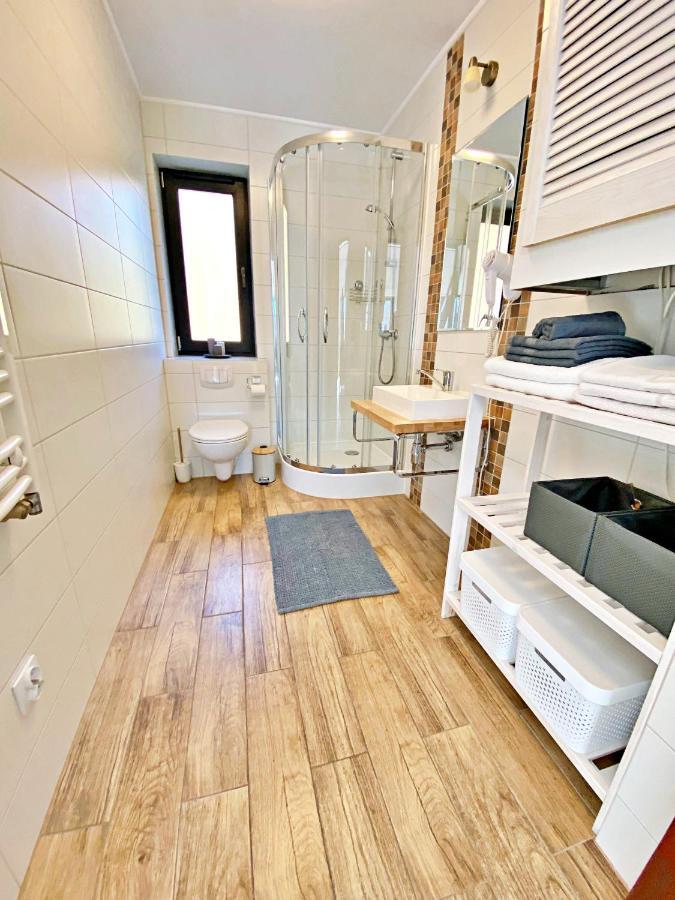 Apartament Skandynawski 2-Poziomowy Sauna Jacuzzi Щирк Экстерьер фото